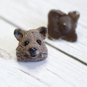Quokka Stud Earrings, Quokka Earrings, Marsupial Earrings, Quokka, Adorable Earrings, Animal Earrings, Adorable Animal Earrings, Australian