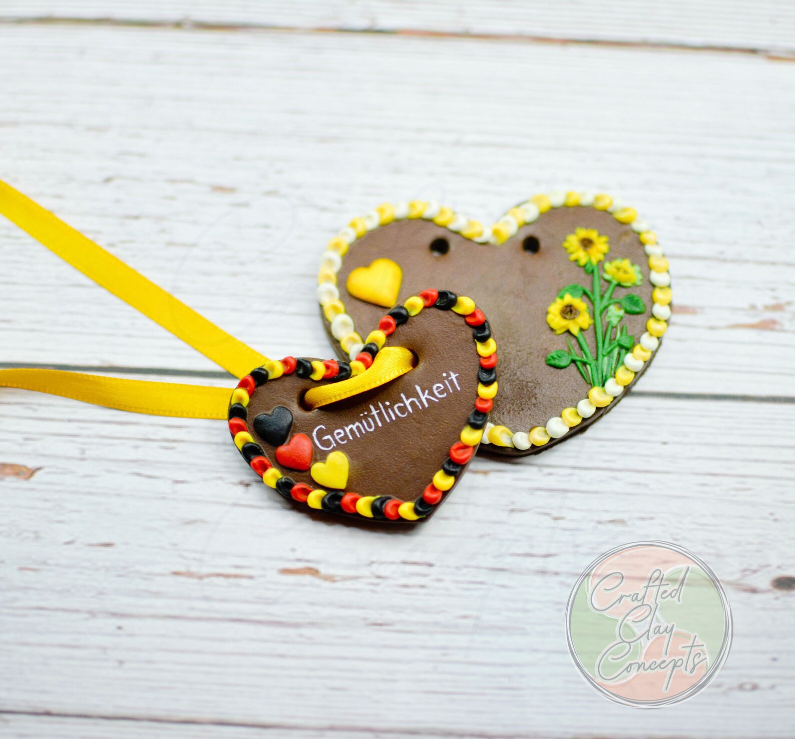 Handmade Lebkuchenherz Necklace, Oktoberfest German Heart Jewelry - Etsy