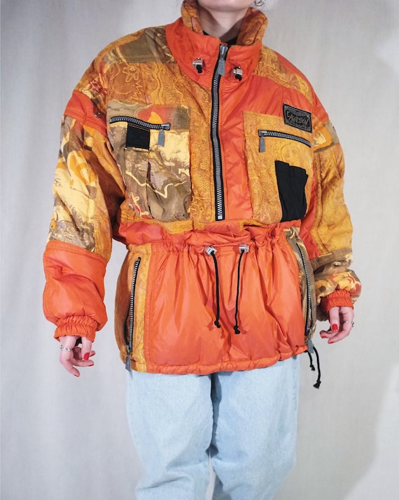 L'agression Unisex Y2K 90s Ski Snowboard Vintage Orange L'agression Unisex Y2K 90s Ski Snowboard Vintage Orange