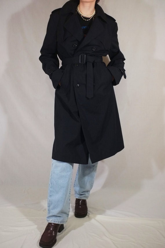 ジャケット・アウター 80s 90s Euro vintage black cashgora coat 80s 90s Euro vintage black cashgora coat