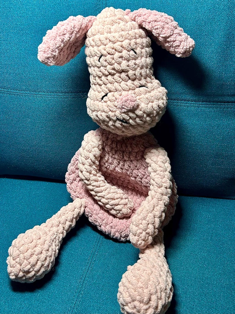 Manta de bebé de ganchillo de 24" de Pooh y sus amigos Snuggler Loveys imagen 12