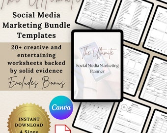 Exclusive Social Media Marketing Planner, Content Creator, Instagram, Facebook, Pinterest, Blog posts, business contacts, Posting Schedule
