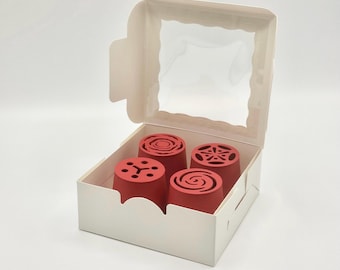 SET #1 Piping Set Innovative Reusable Cake Decorating Nozzle – Durable, Unique, and Handcrafted