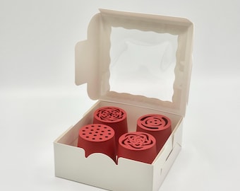 SET #2 Piping Set Innovative Reusable Cake Decorating Nozzle – Durable, Unique, and Handcrafted