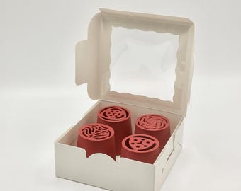 SET #3 Piping Set Innovative Reusable Cake Decorating Nozzle – Durable, Unique, and Handcrafted
