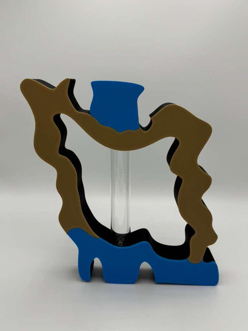 Iran Map Vase