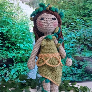 Elysia the Forest Naiad Digital Pattern - 30cm Tall