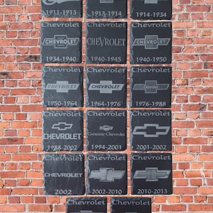 Corvette 17 tk Logo Geschichte Schiefer Untersetzer Set