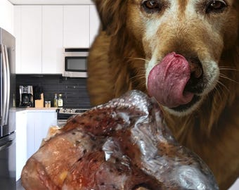 Getrocknete Lachsfischköpfe, Hundeleckerli