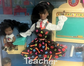 1995 Teacher Barbie- Rare due to recall