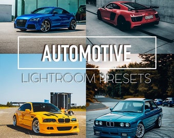 25+ Automotive Lightroom Presets Mobile & Desktop, Minimal Filters, Instagram Aesthetic, Car Photo Filters, Car, Bike, Street, Urban Preset