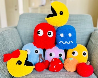 Pac-Man and the Ghost Gang Crochet Pattern