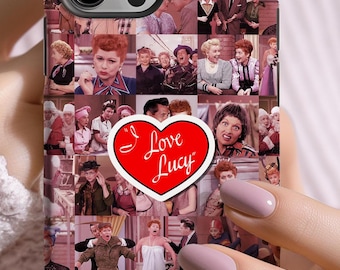 I Love Lucy Phone Case: Retro TV Show Design, Pop Culture Accessory