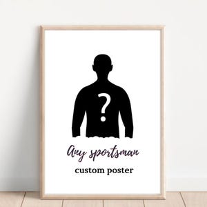 Cartaz personalizado sob encomenda