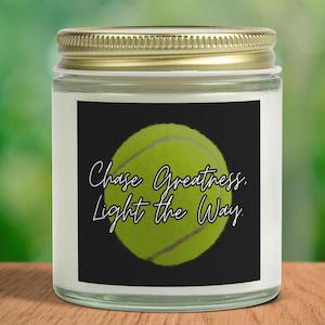 Tennis Candle | Tennis Gift | Sports Candle | Candle | Tennis Gift Idea | Tennis Candle Gift | Gift Ideas | Sports Gift