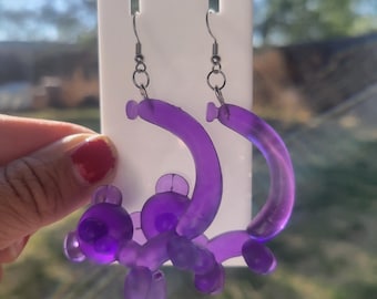 Rubber Balloon Animal earrings