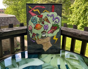 Original Marker Imagination Drawing