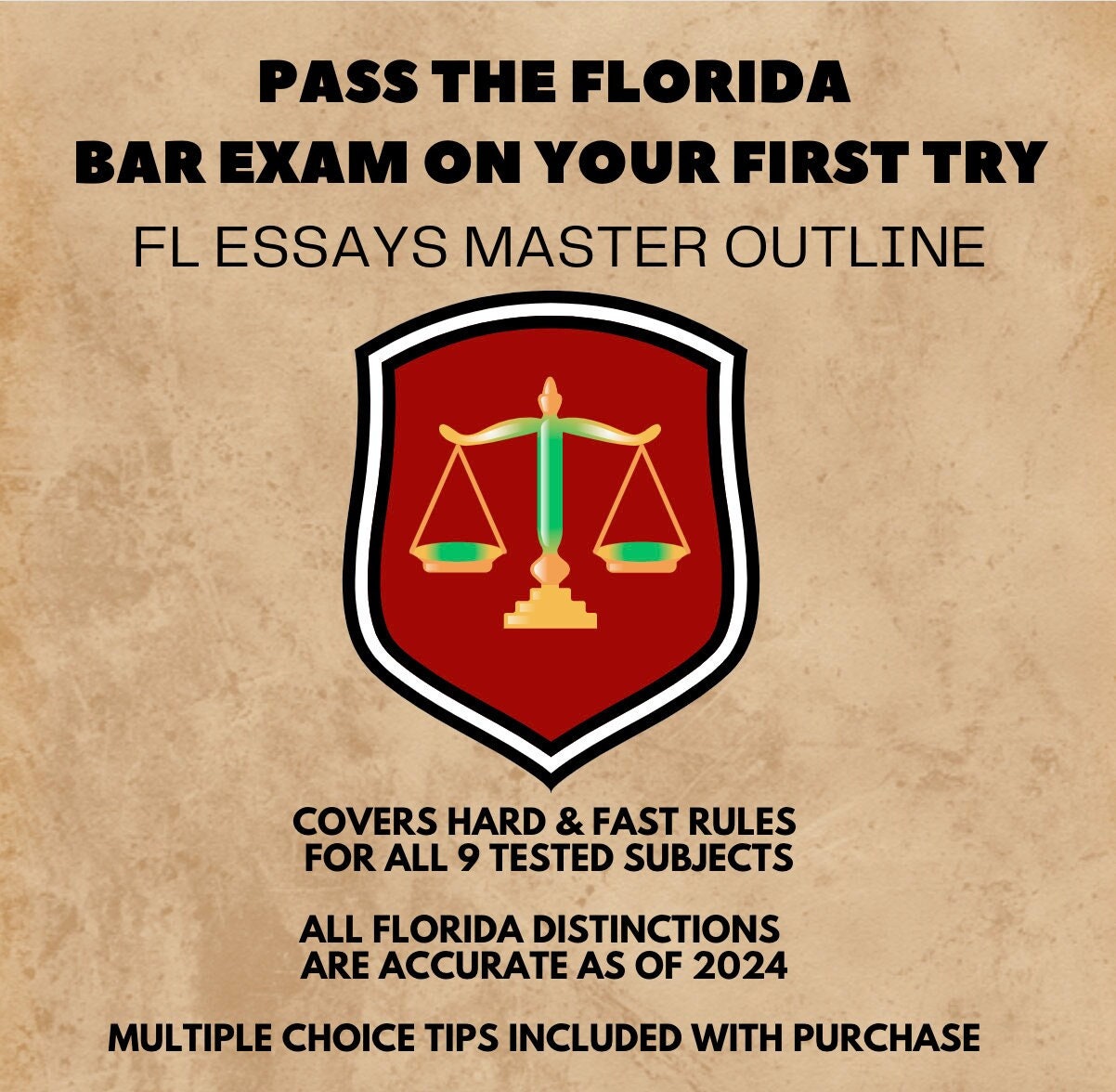 Florida Bar Exam Essays Master Outline Etsy
