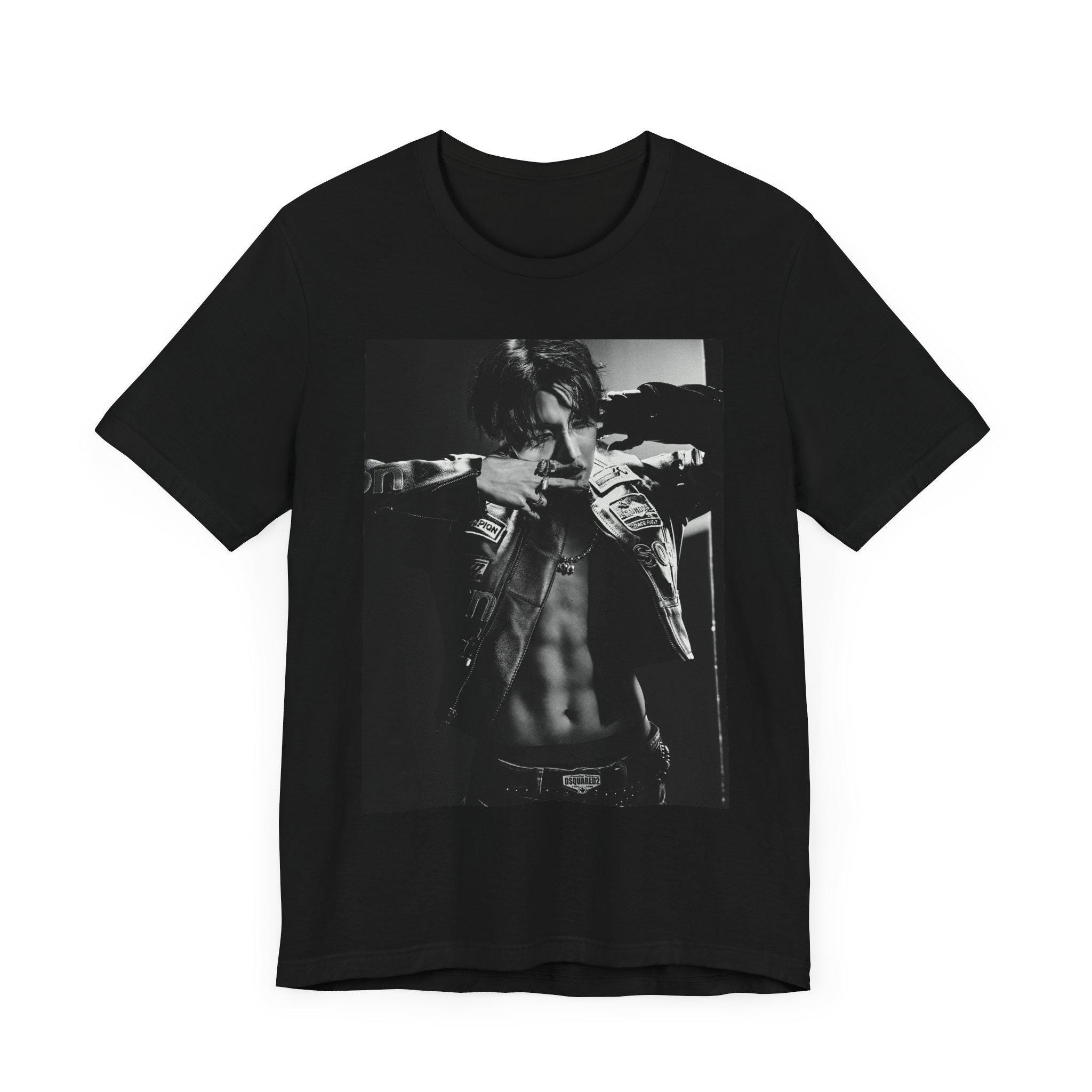 BTS J-hope Abs Photoshoot Close up Image on Short Sleeve T