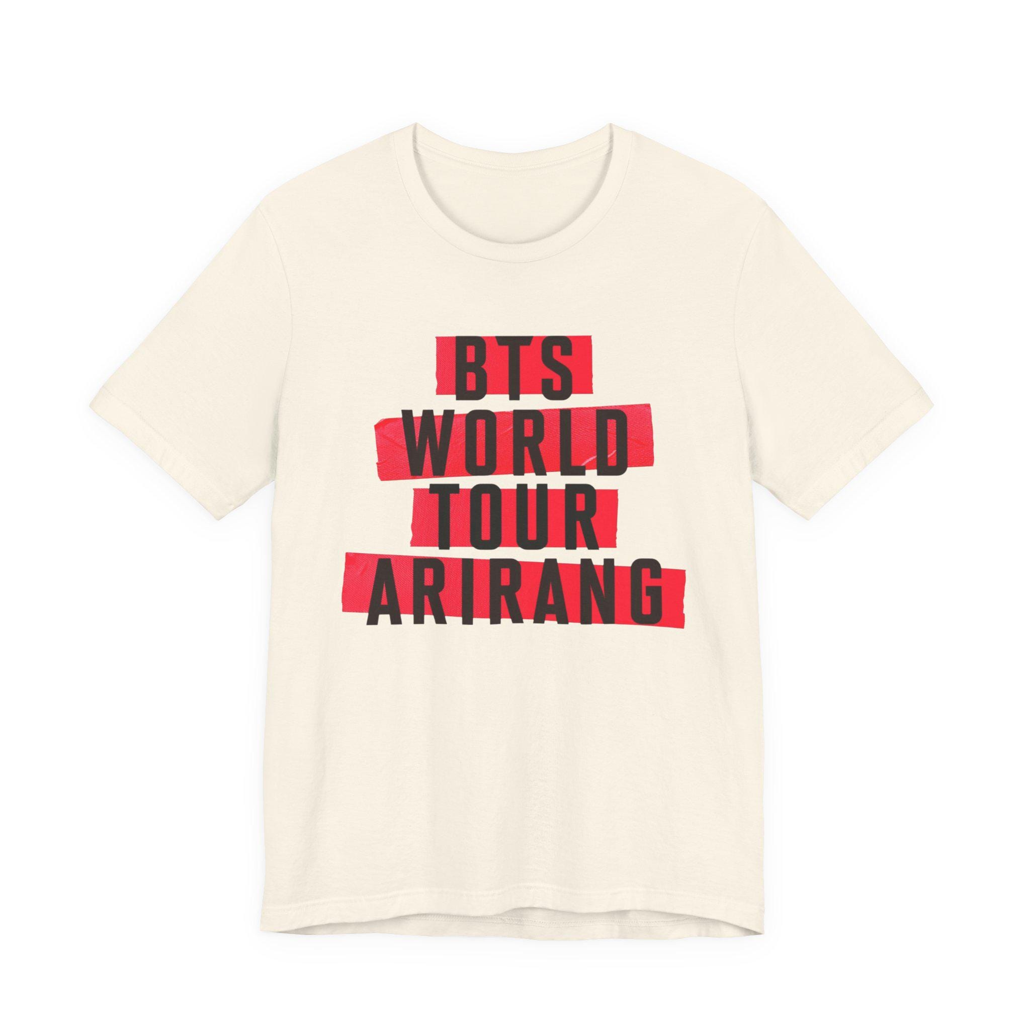 BTS World Tour T-shirt: ARIRANG Logo, Bangtan ARMY Merch - Etsy