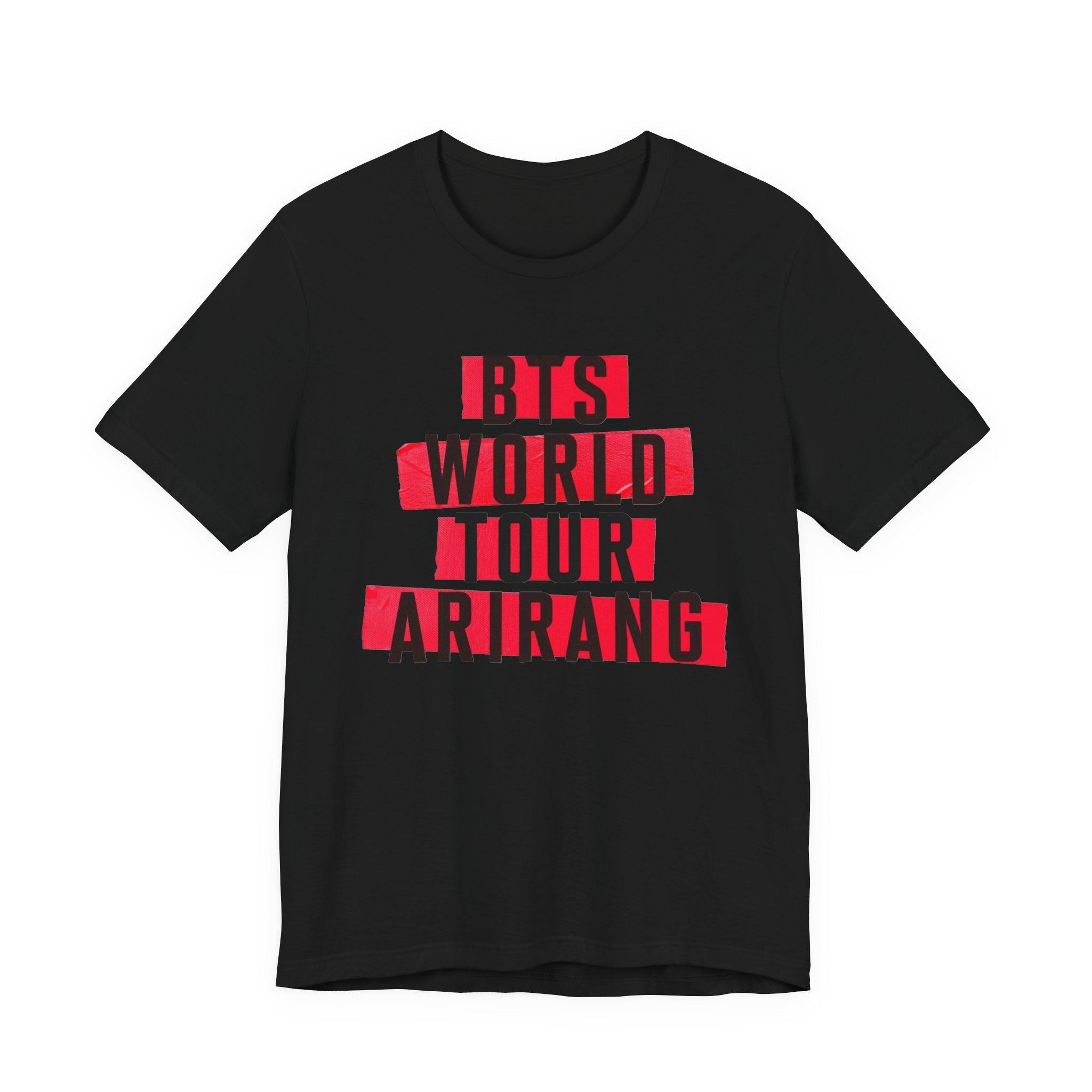 BTS World Tour T-shirt: ARIRANG Logo, Bangtan ARMY Merch - Etsy