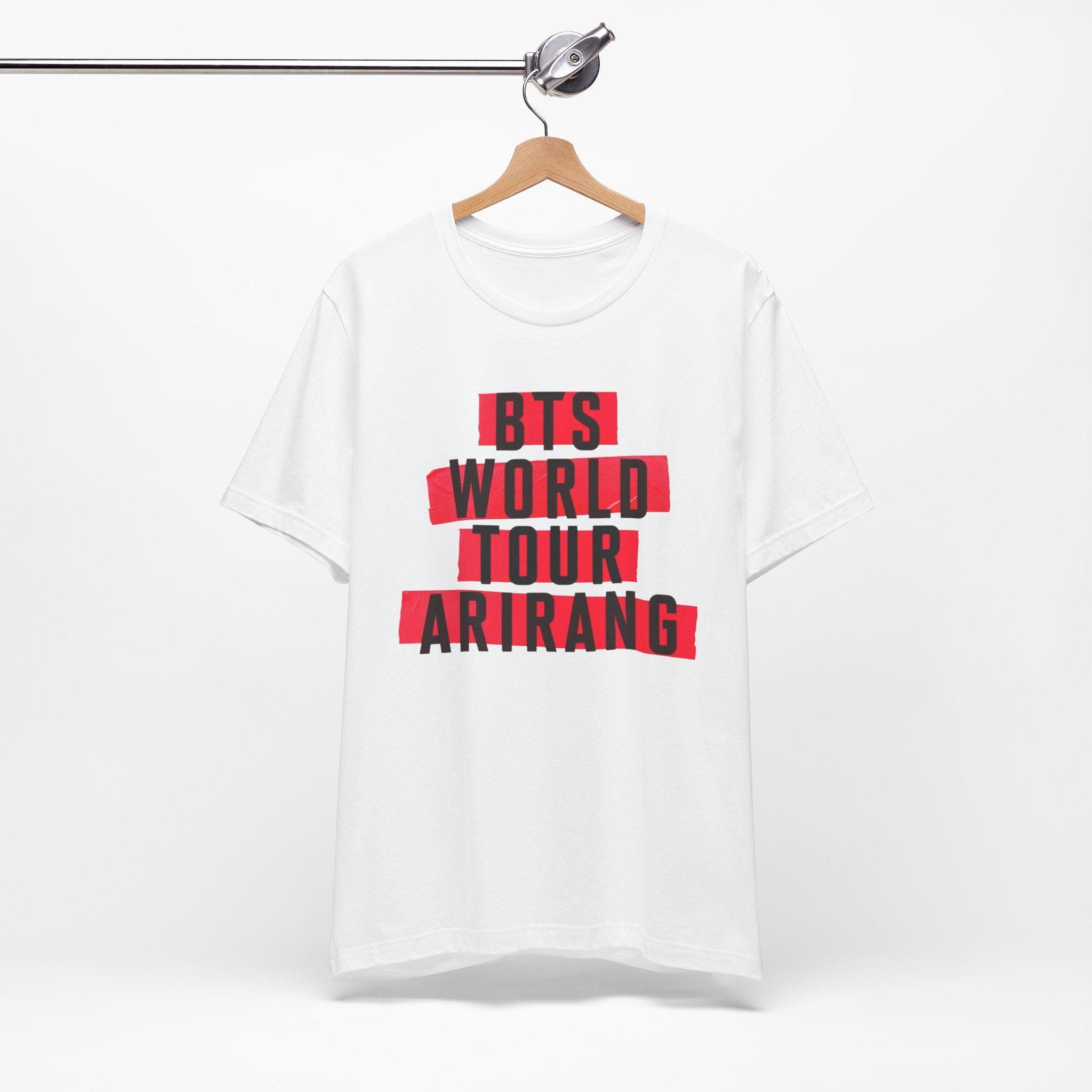 BTS World Tour T-shirt: ARIRANG Logo, Bangtan ARMY Merch - Etsy