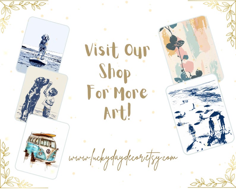 a collage of pictures with the words visit our shop for more art