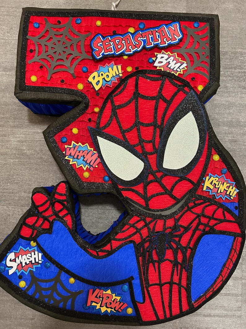 Spaiderman piñata número 3 image 10