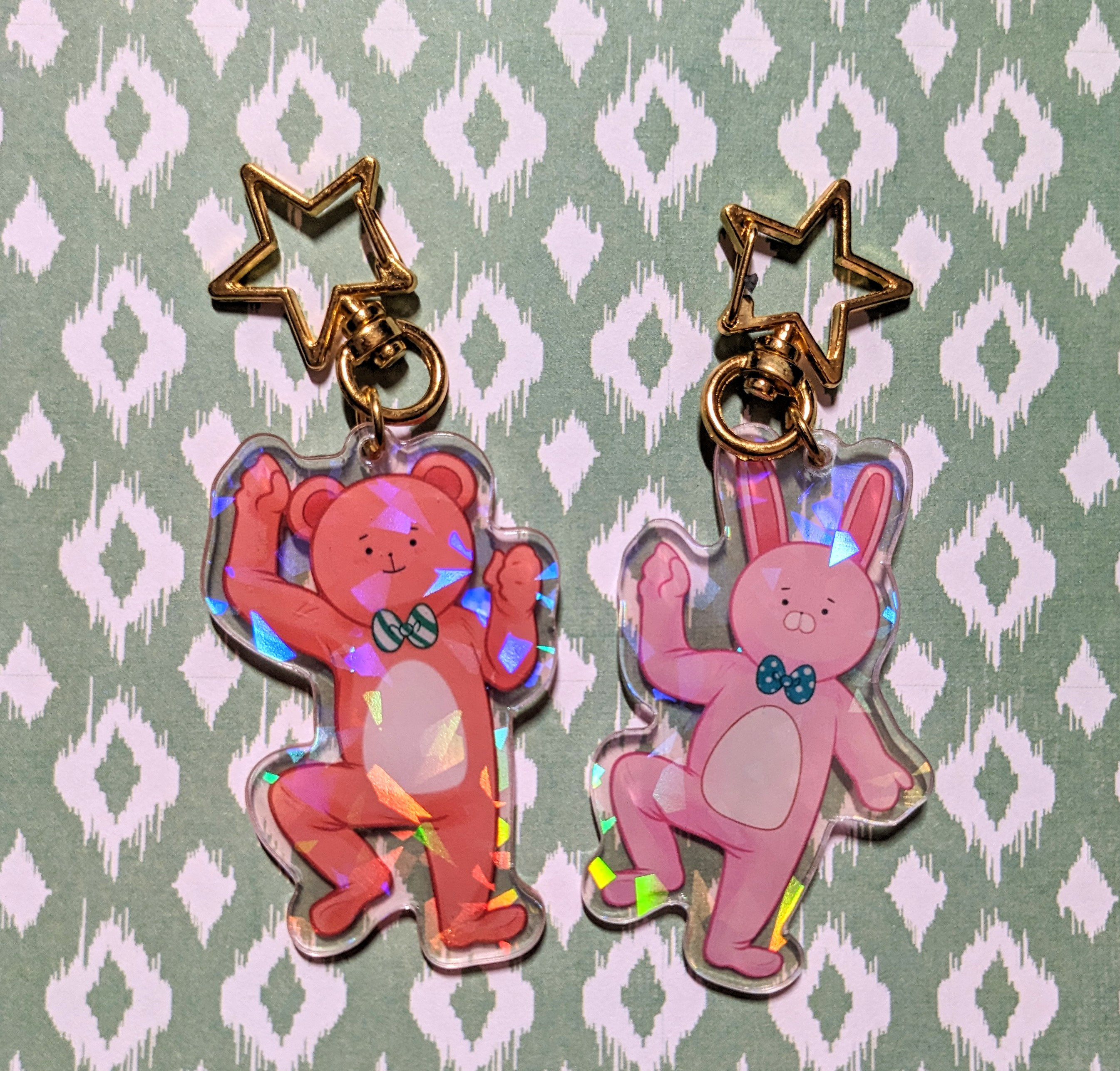Usagi & Kuma Acryl Anhänger 6,5 cm