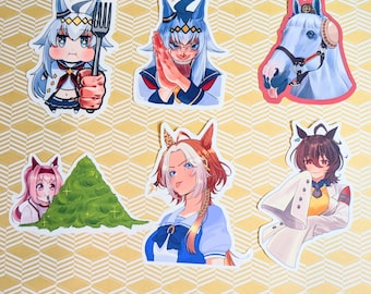 Horse Stickers 3.5"
