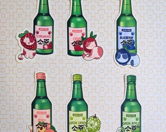 3" Soju Cat Stickers