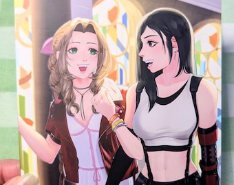 Tifa & Aerith Print 4.25"