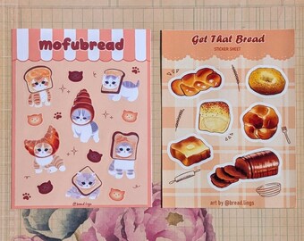 MofuBread Sticker Sheet 5x7"