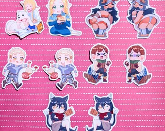 2.5" Dungeon Food Sukiyaki Sticker