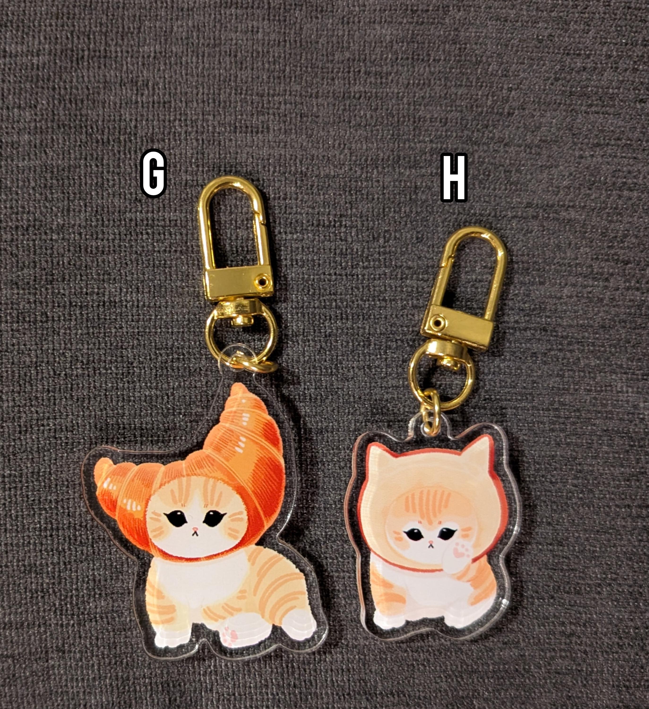 Mofu Bread Acrylic Charms 1.5