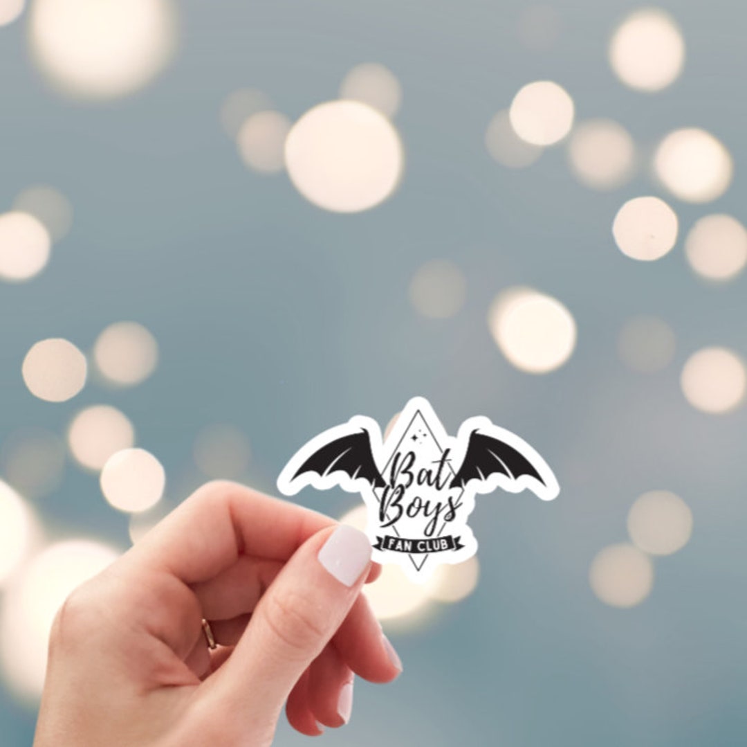 Bat Boy Sticker Bat Boys Fan Club Sticker, 3 Sizes to Choose From, Bookish Sticker ...
