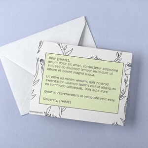 Carta floral