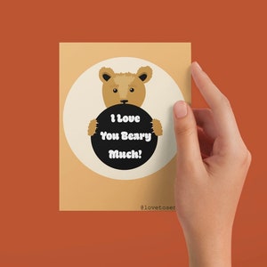 ILY Beary beaucoup