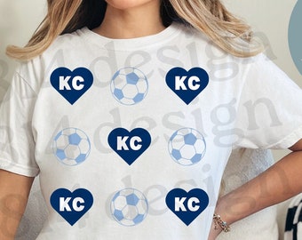 KC Soccer Hearts PNG, Kansas City Soccer, Sporting jpg, Soccer City, Love kc Soccer, KC Baby, sublimatie, dtf