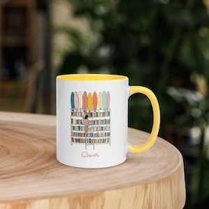 Coffee Mug for Surfer Surfboard Collection Surfboard Coffee Cup for Surfboard Collector Ocean Lover Surfboard Quiver for Beach House