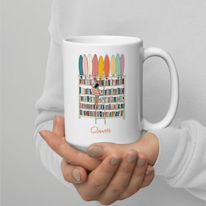 Coffee Mug for Surfer Girl Surfboard Collection Surfboard Coffee Cup for Surfer Ocean Lover Surfboard Quiver for Beach House