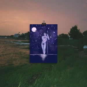 Sleepish 5x7 Print