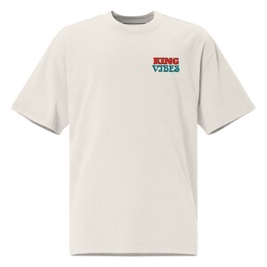 Alter Ego King Vibes Urban Outfit Drip Style King of Deck King of Cards Camiseta grande desbotada