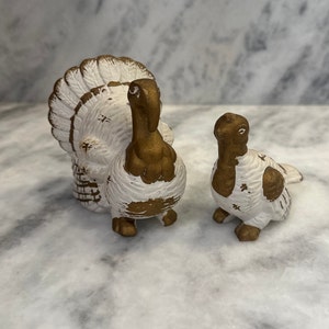 Turkey Salt and Pepper Shakers - Made in Japan - Vintage