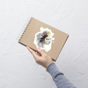 Sticker fourmi verte, fourmi à tête verte, art indigène australien, stickers sans bulles, art insecte, cadeaux pour les amateurs d'art indigène australien, art fourmi,