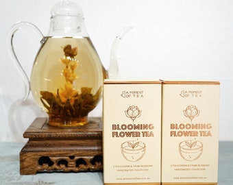 Blooming Flower Tea Gift Box/Blooming Flower Tea/Tea Ball/Blooming Tea/Flowering Teas/Tea Gift Set/Gift Teas/gifts for tea lovers/tea gift