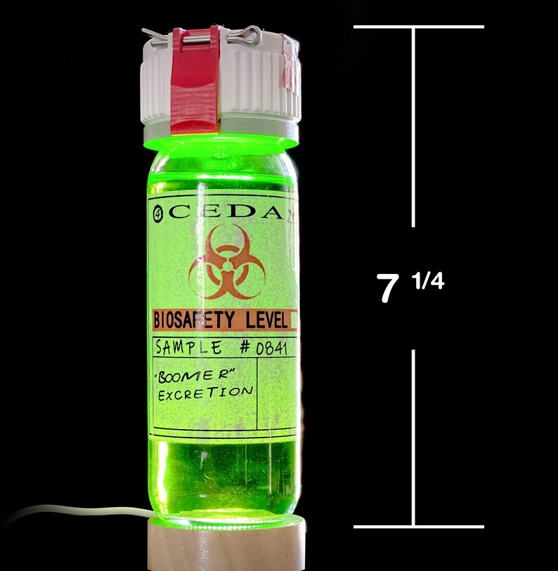 Left 4 Dead Realistic Bile Bomb Prop Nightlight Kit Boomer Bile Extraction. for the Price of a