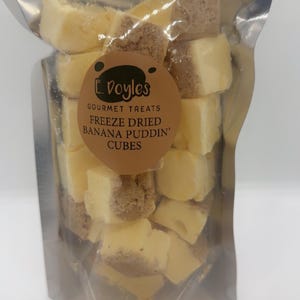 Freeze Dried Puddin cubes