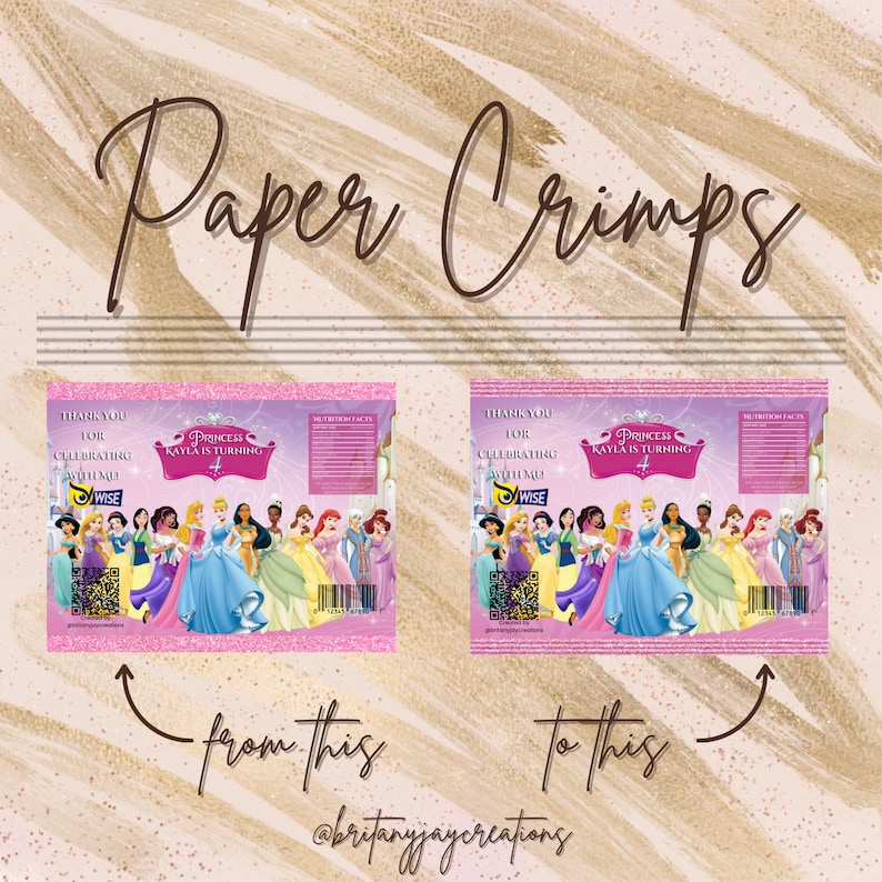 Paper Crimps PNG Straight Paper Crimps Party Favor Crimps PNG Paper Crimp Digital Download Instant Download image 1