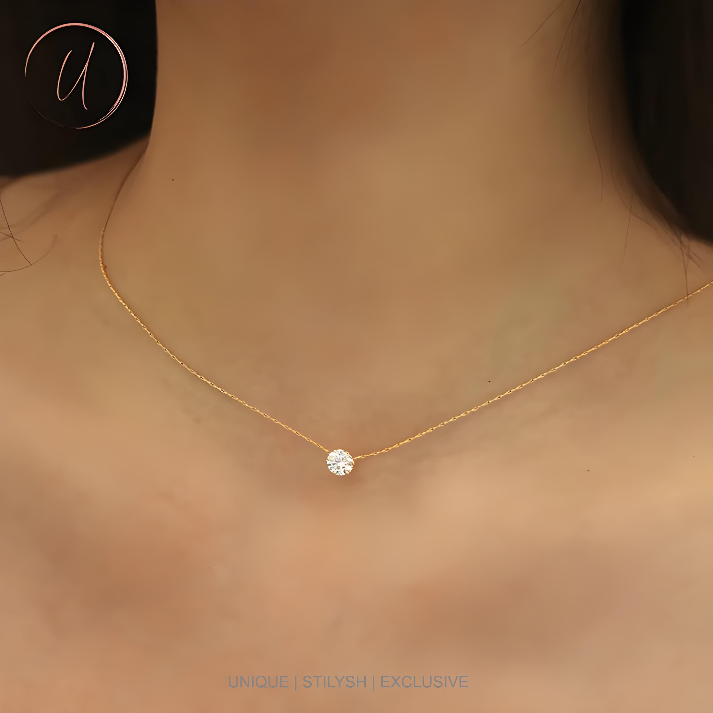 Diamond pendant without chain best sale